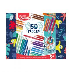 MAPED CREATIV Kit de coloriage 50 pièces