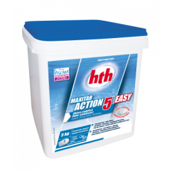 hth® - MAXITAB 200 g Action 5 EASY - chlore multifonction - sachets hydrosolubles