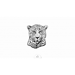 TATOUAGE EPHEMERE lovely siou léopard