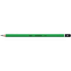 BIC Ecriture Criterium 550 Crayons à Papier - Mine Grasse Et Résistante - Couleur Grise, 4B