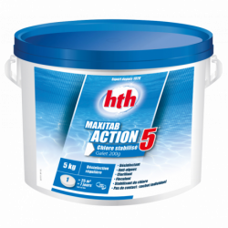 hth® MAXITAB ACTION 5 - Chlore multifonctions