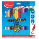 Pochette 24 crayons de couleur COLORPEP'S. Coloris assortis